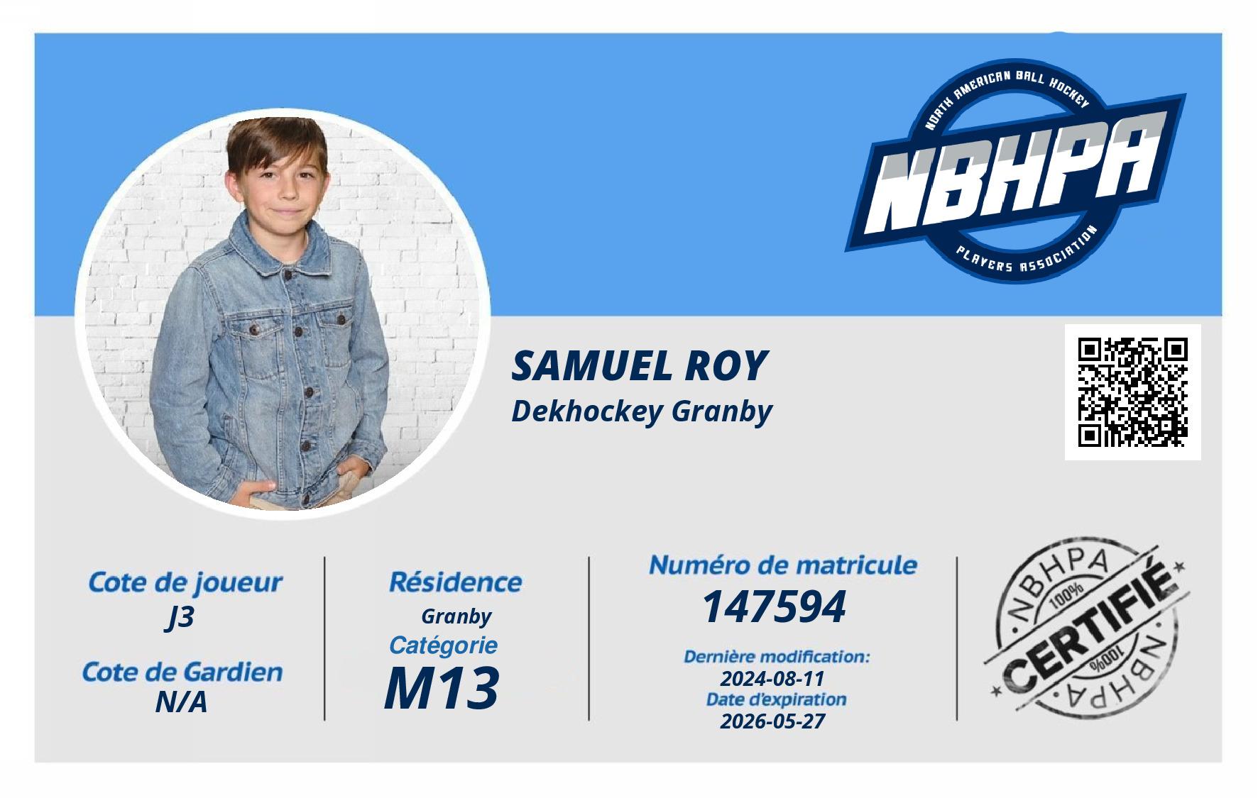 Samuel Roy