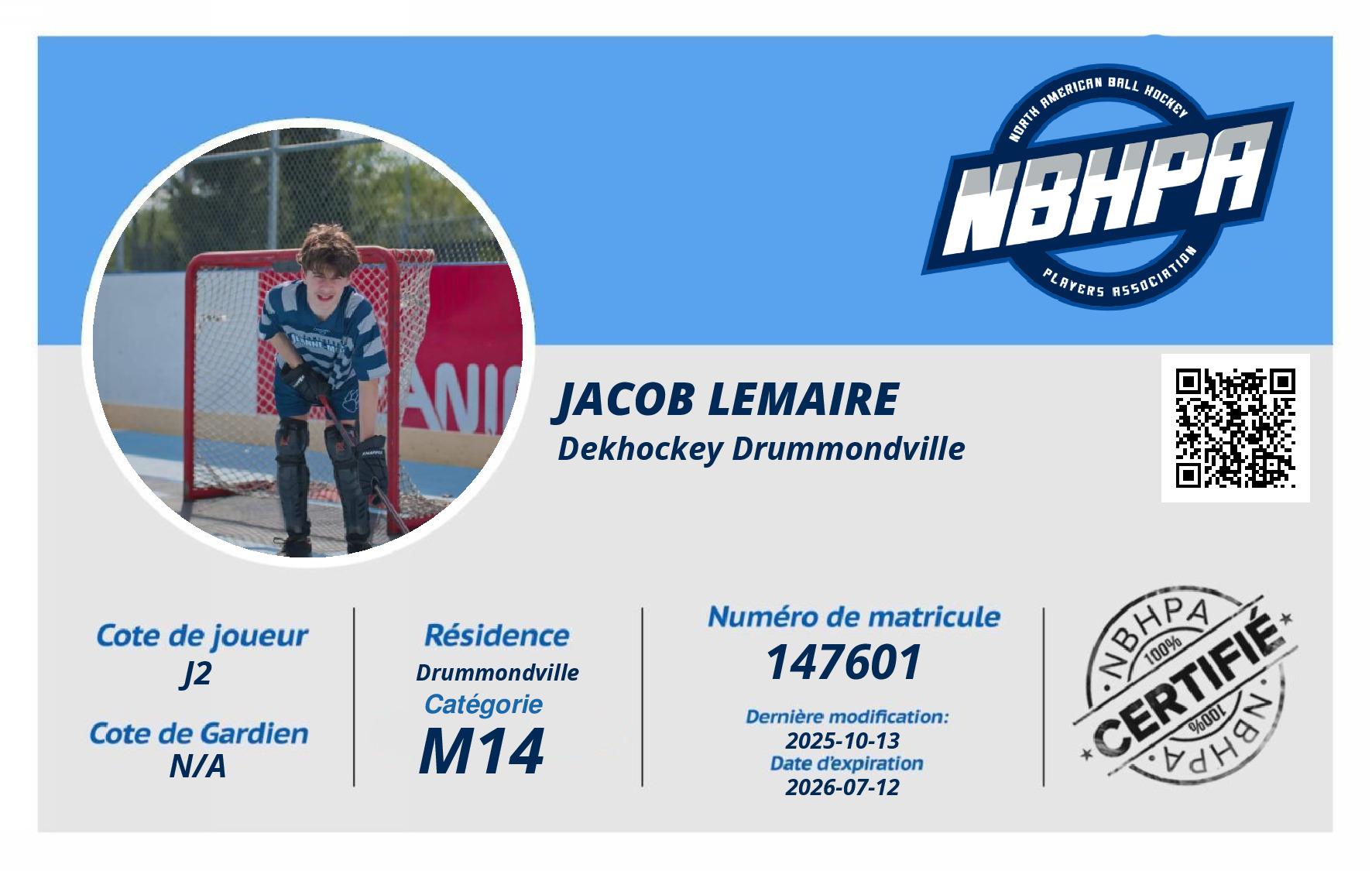 Jacob Lemaire