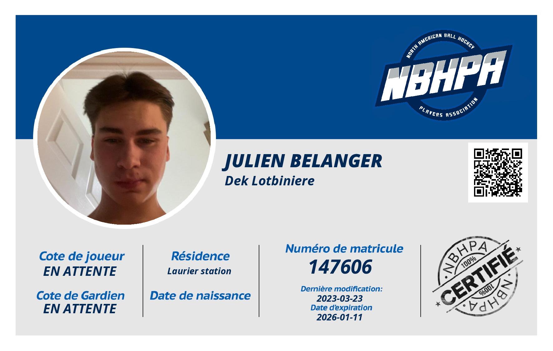 Julien Belanger