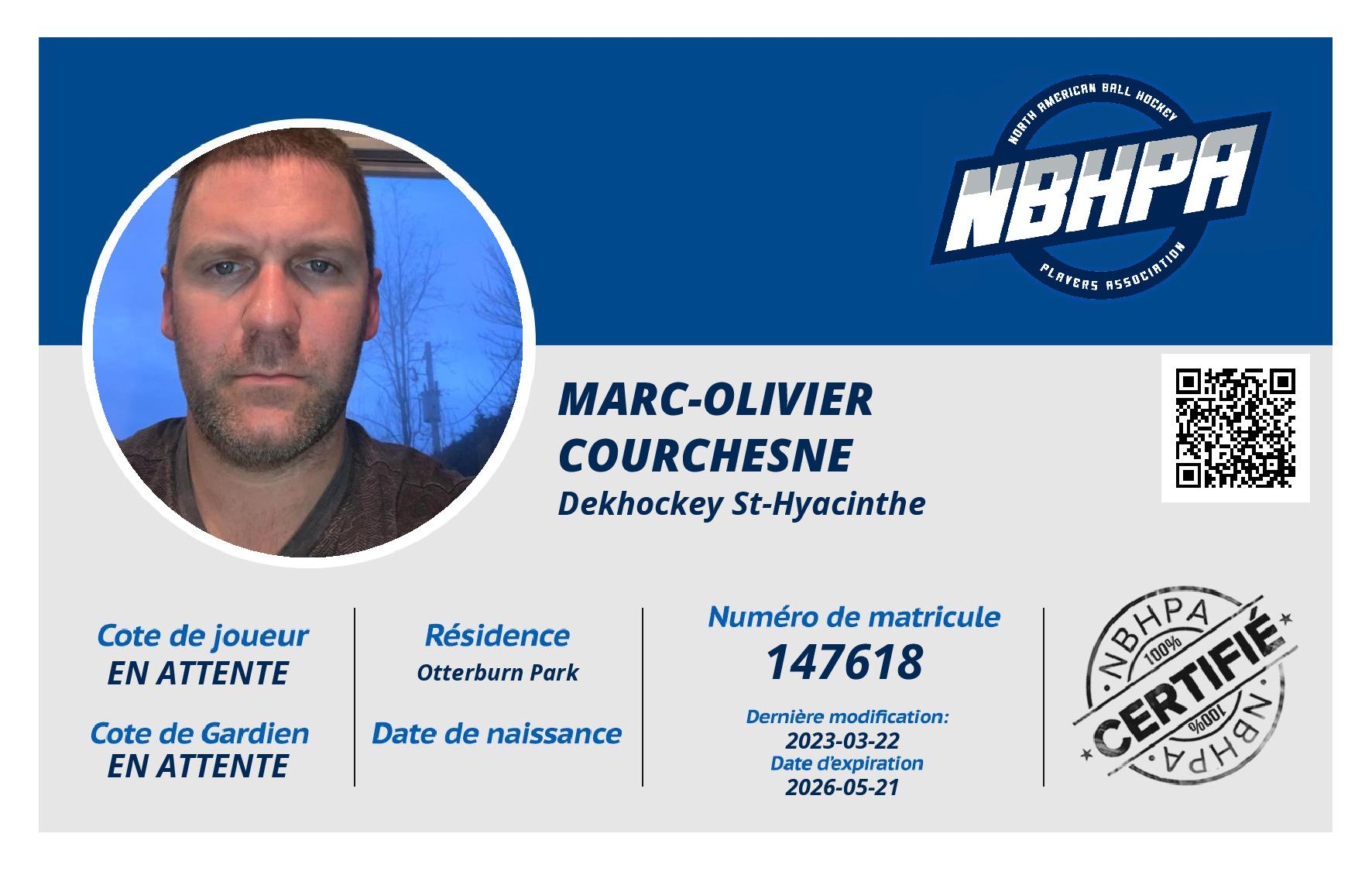 Marc-Olivier Courchesne