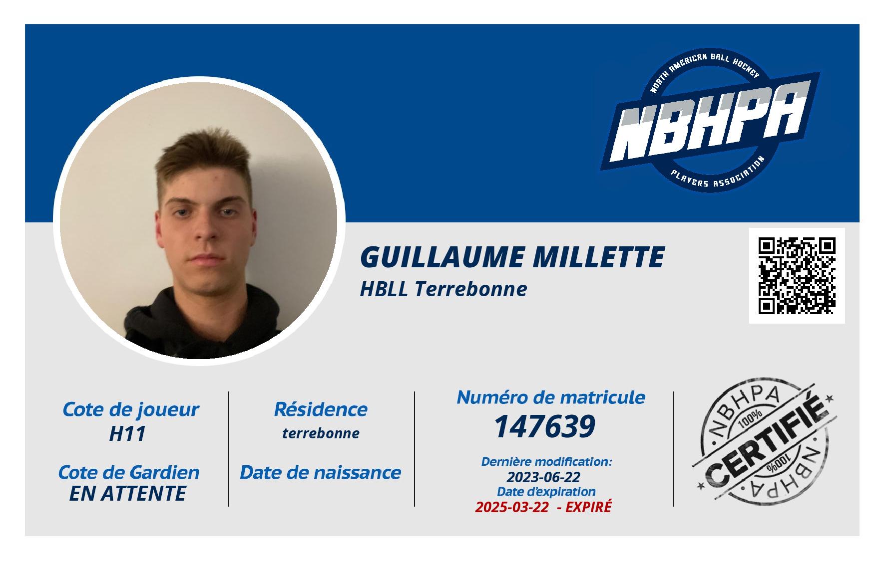 Guillaume Millette