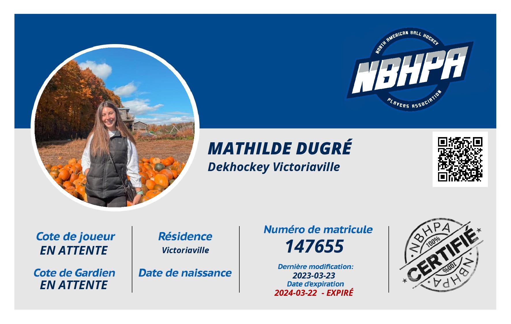 Mathilde Dugré