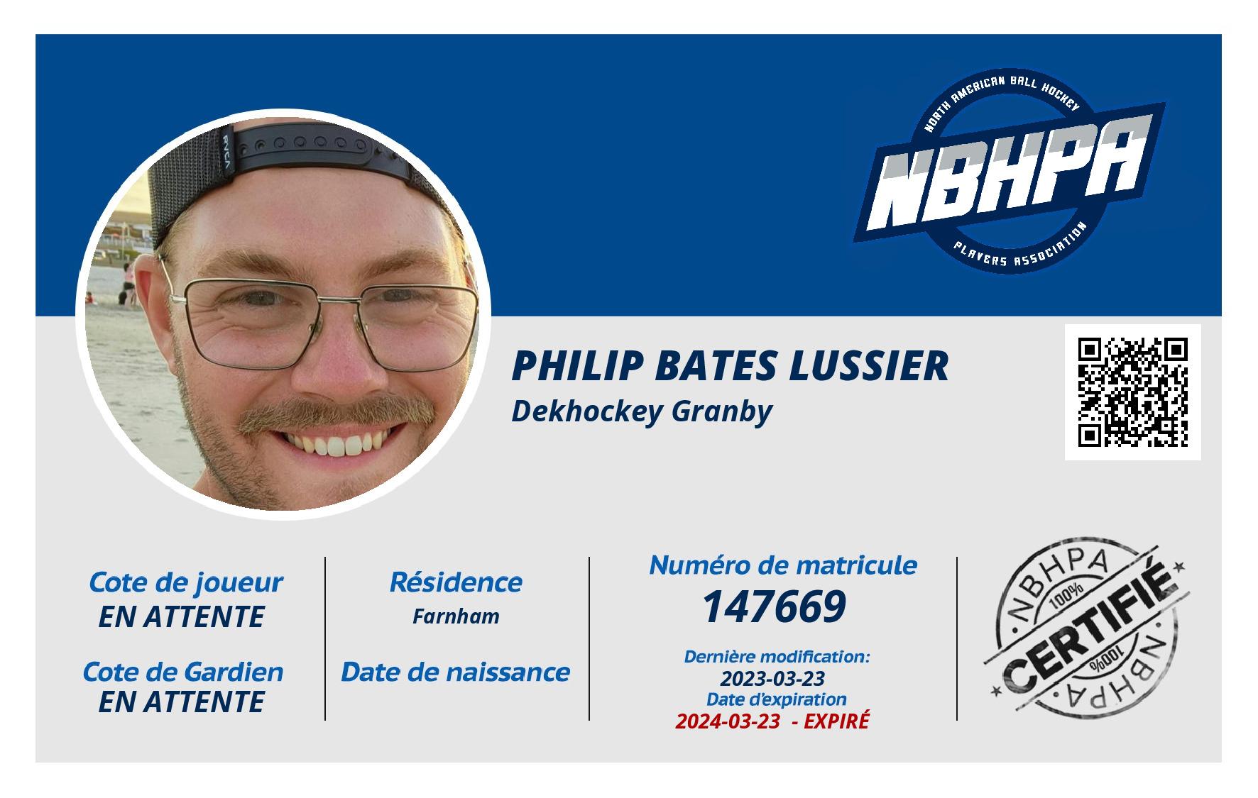 Philip Bates Lussier