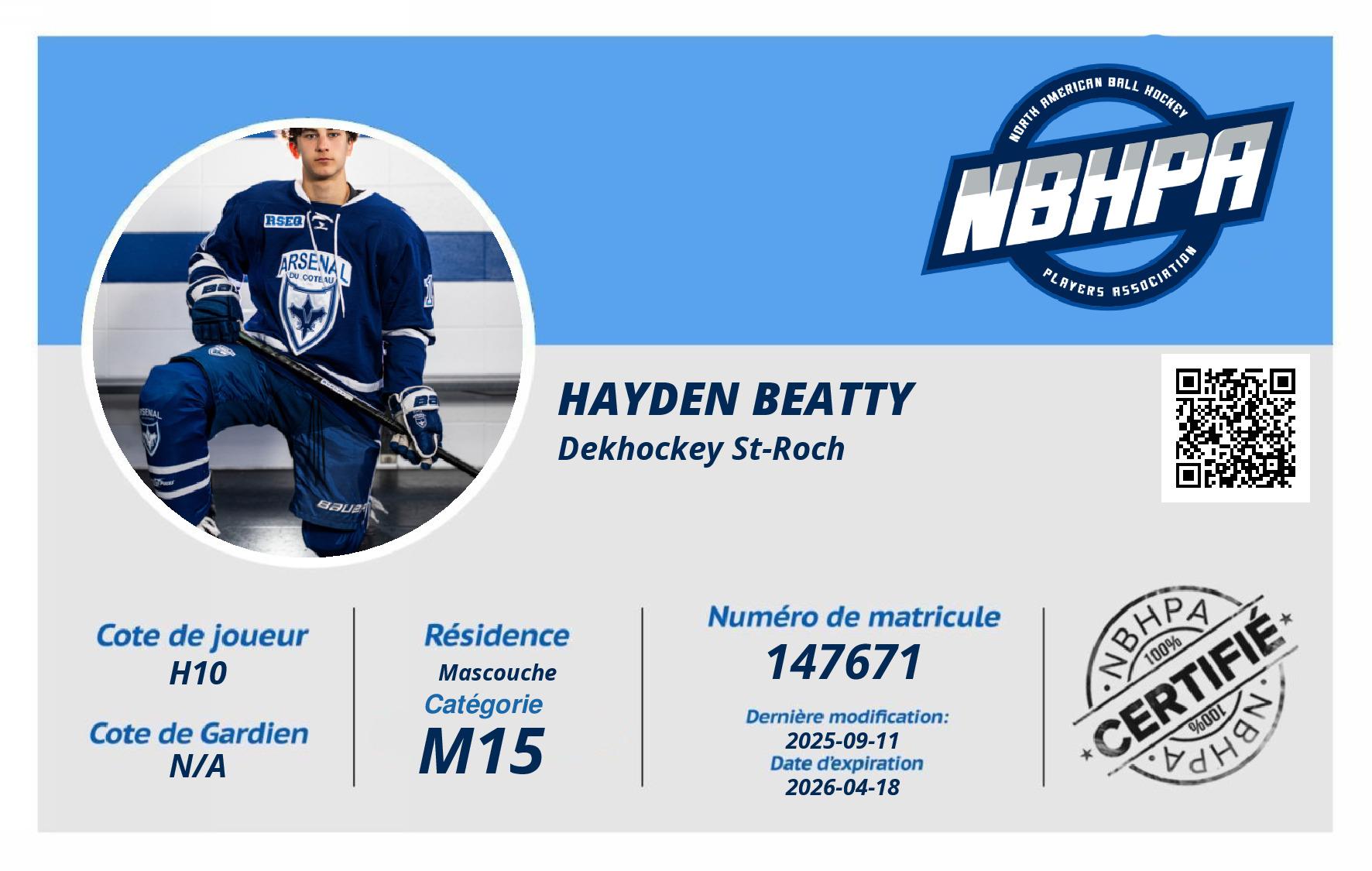 Hayden Beatty