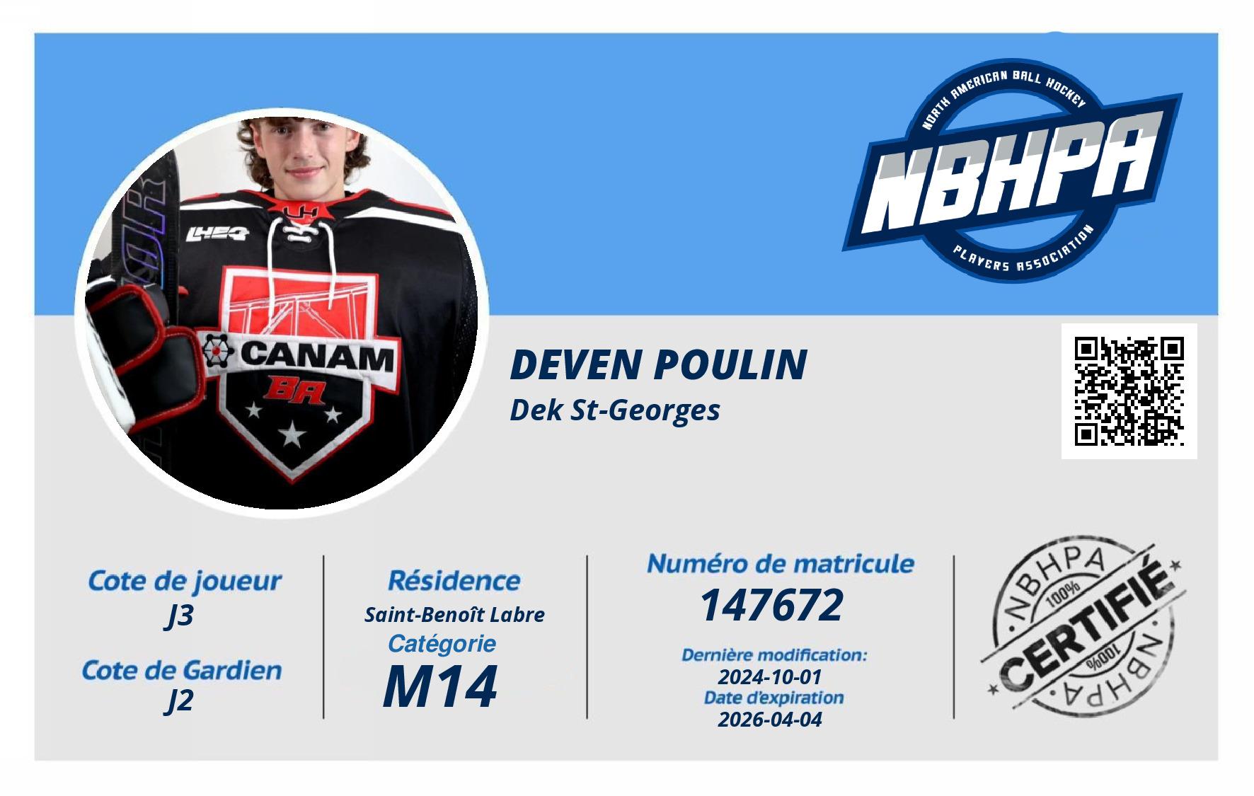 Deven Poulin