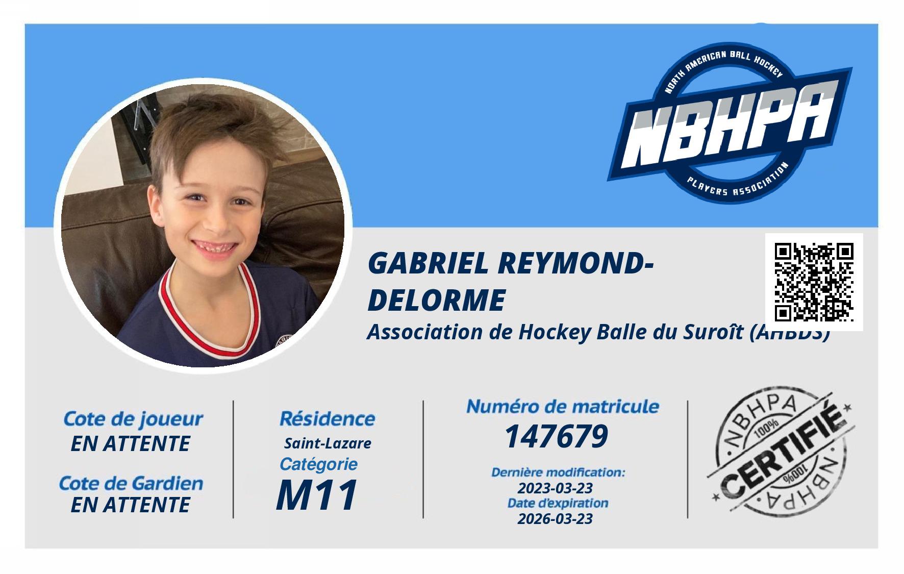 Gabriel Reymond-Delorme