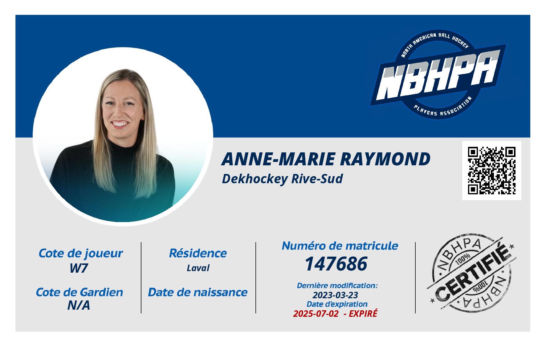 Anne-Marie Raymond