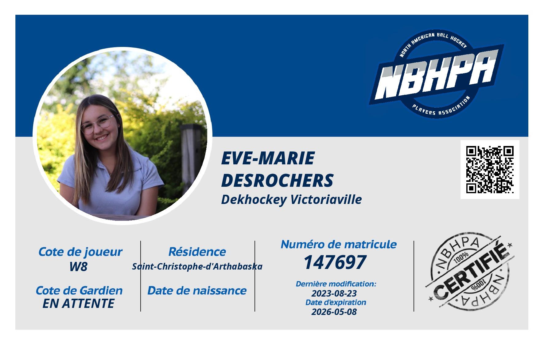 Eve-Marie Desrochers