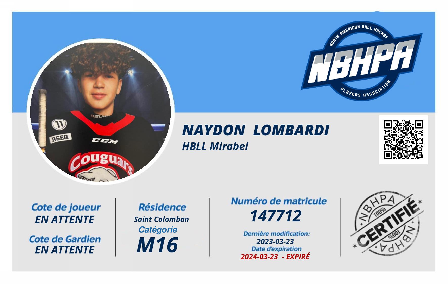 Naydon  Lombardi 