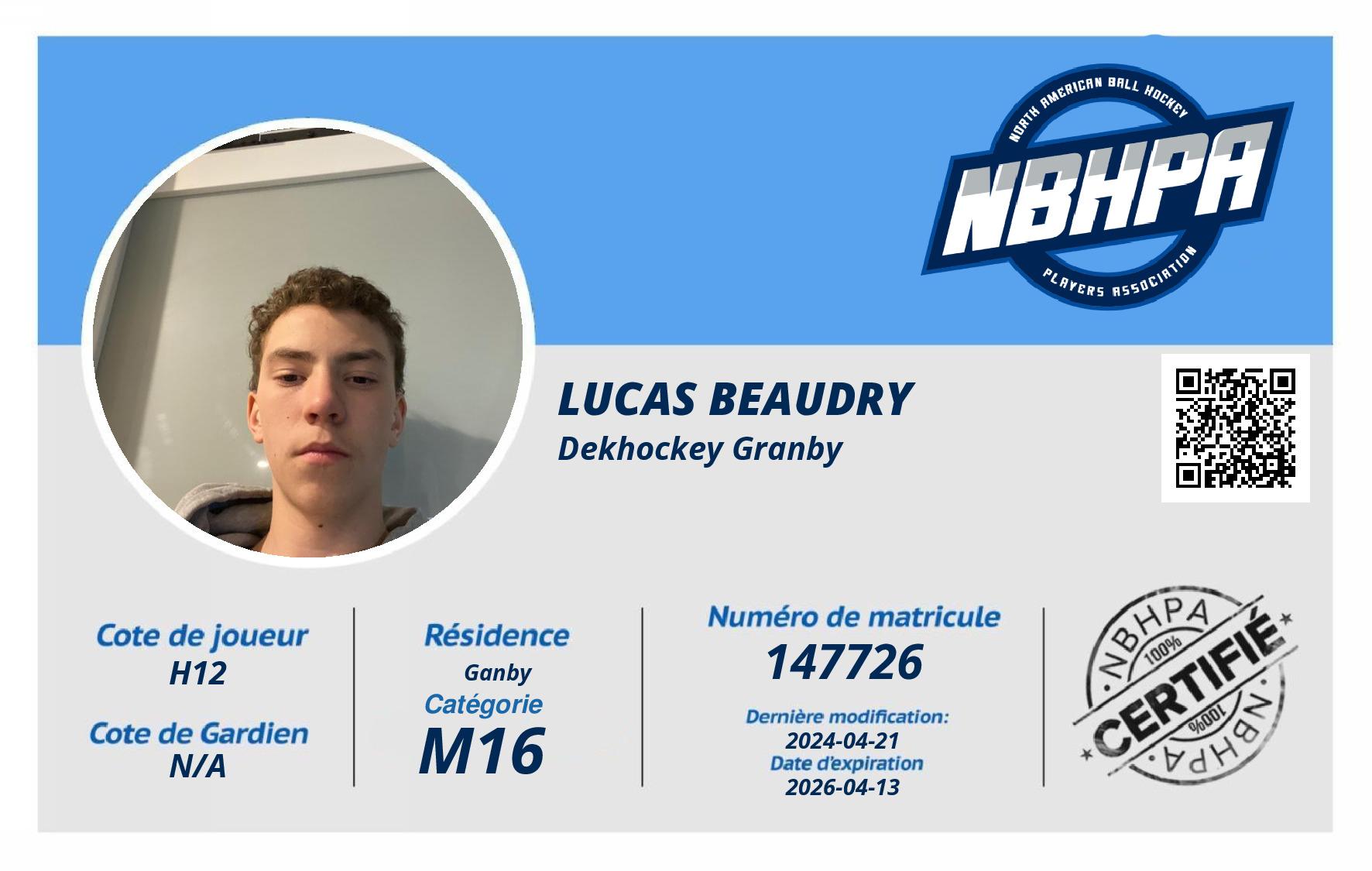 Lucas Beaudry