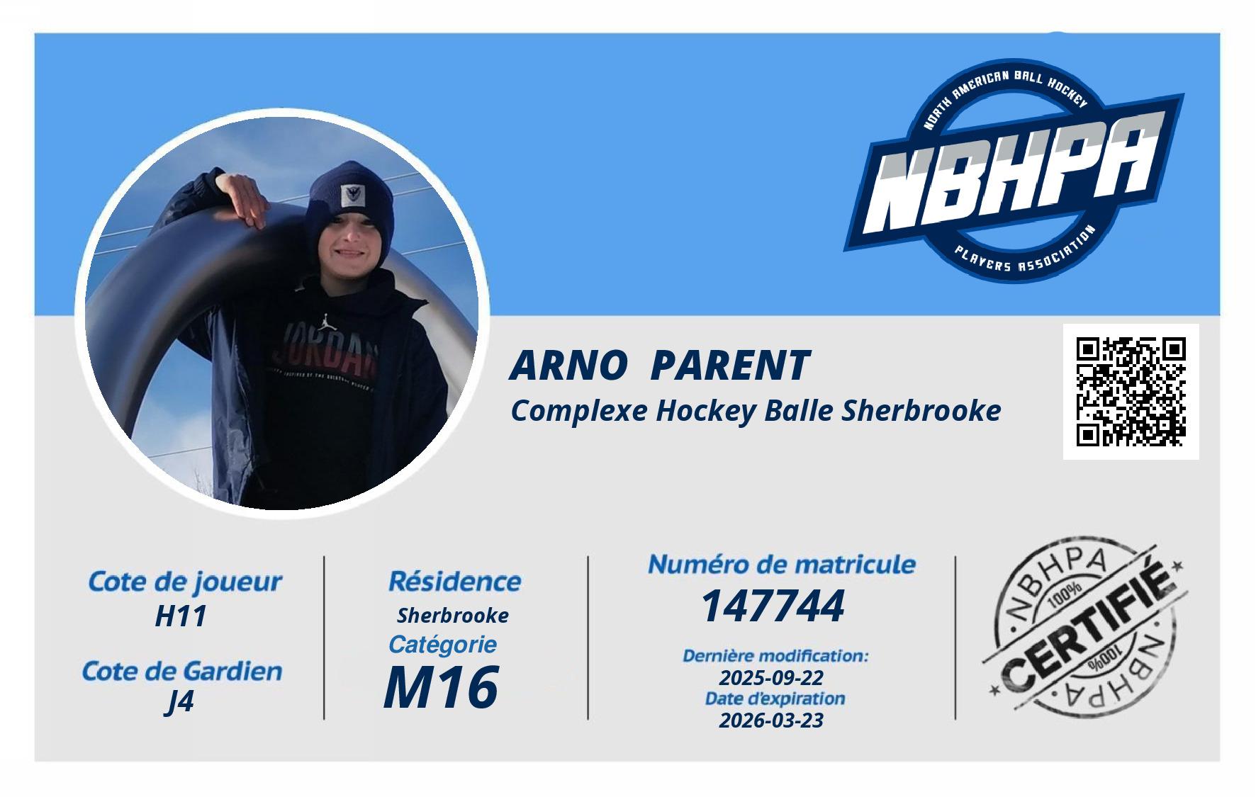 Arno  Parent