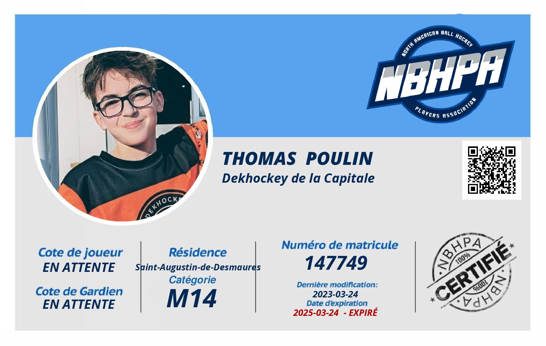 Thomas  Poulin