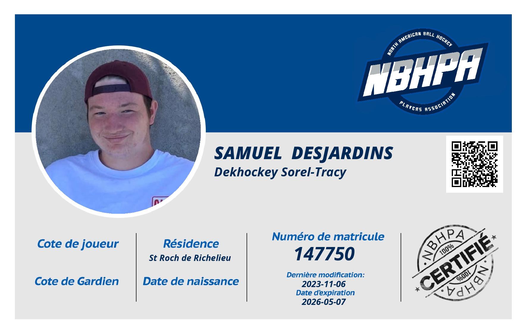 Samuel  Desjardins 