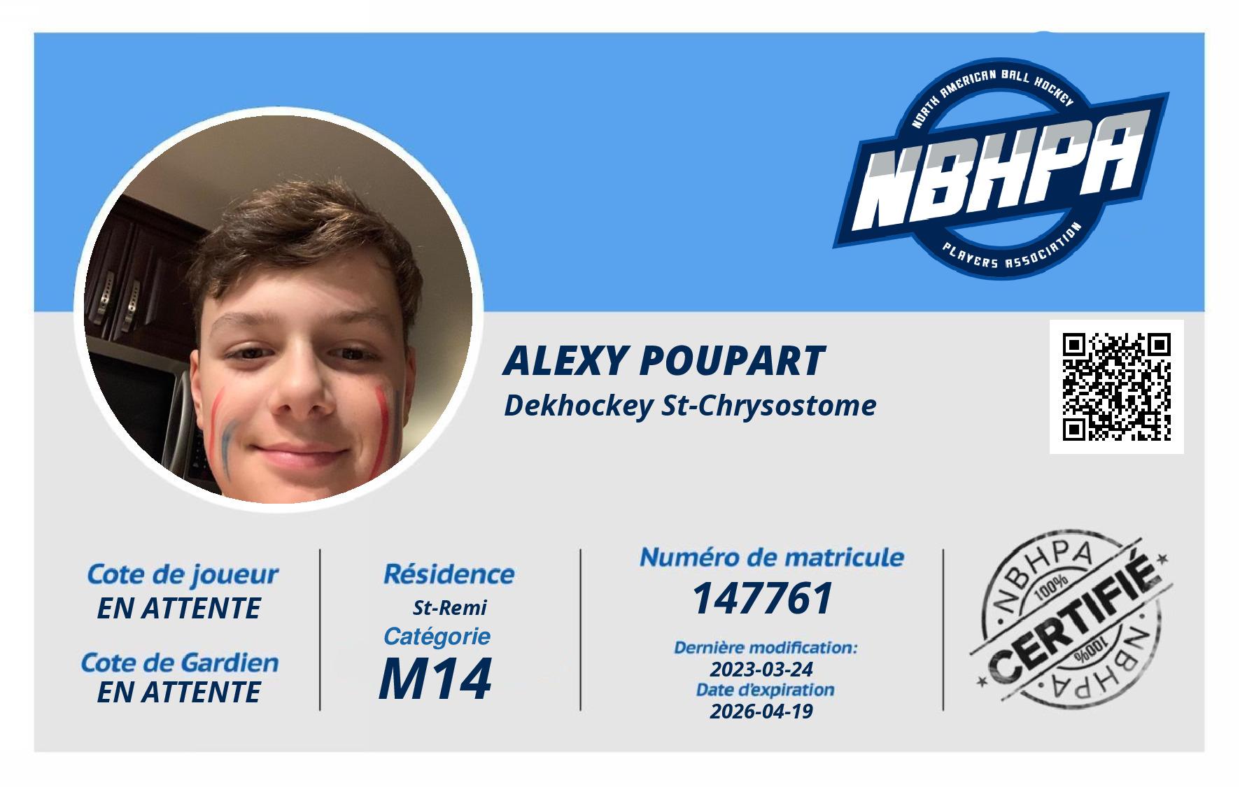 Alexy Poupart