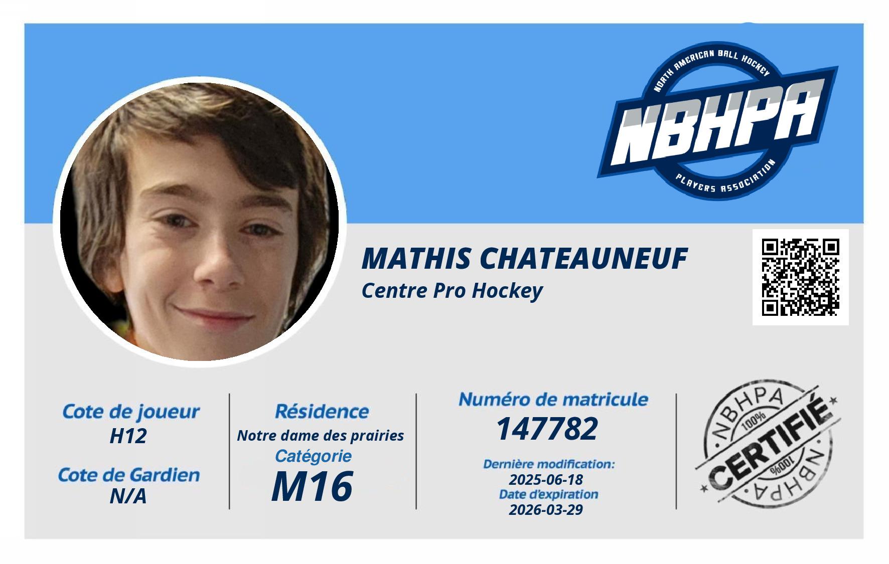 Mathis Chateauneuf
