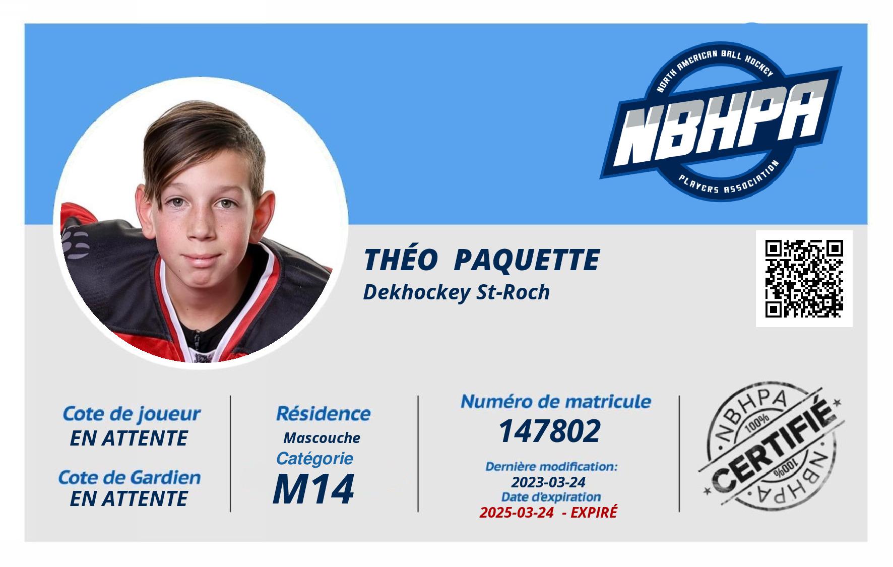 Théo  Paquette 