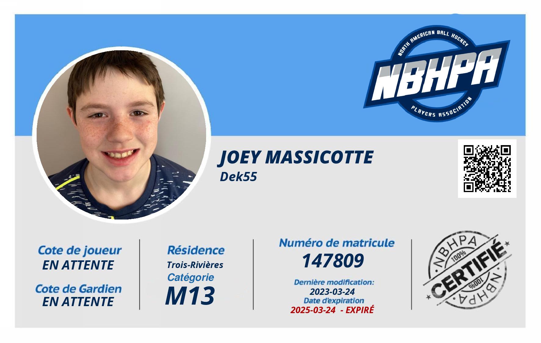 Joey Massicotte 