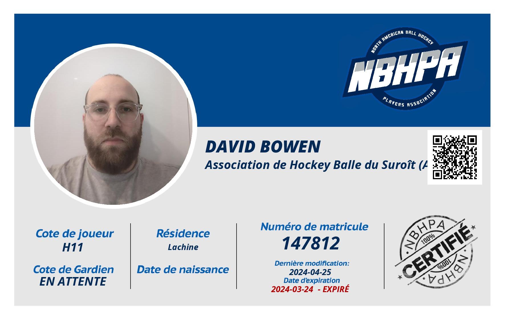 David Bowen