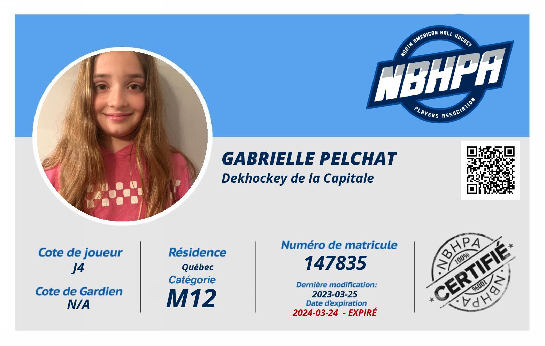 Gabrielle Pelchat