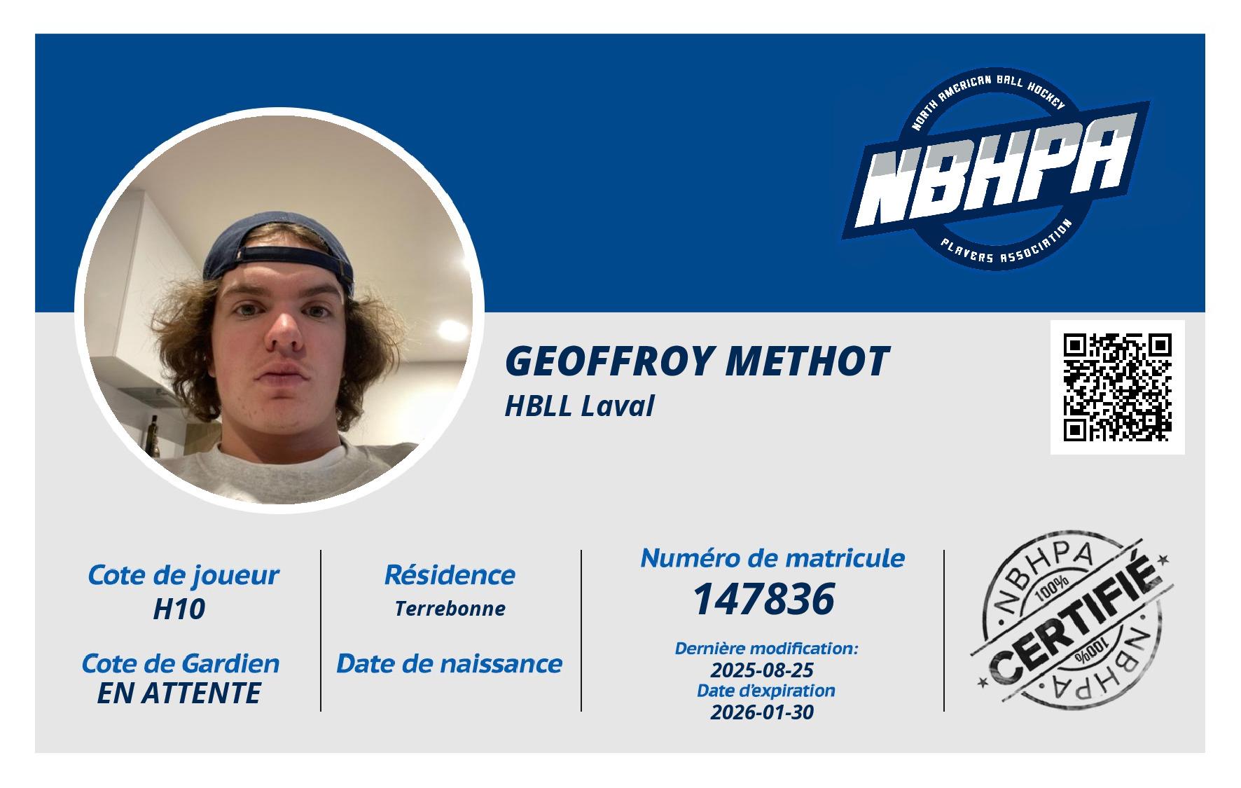 Geoffroy Methot