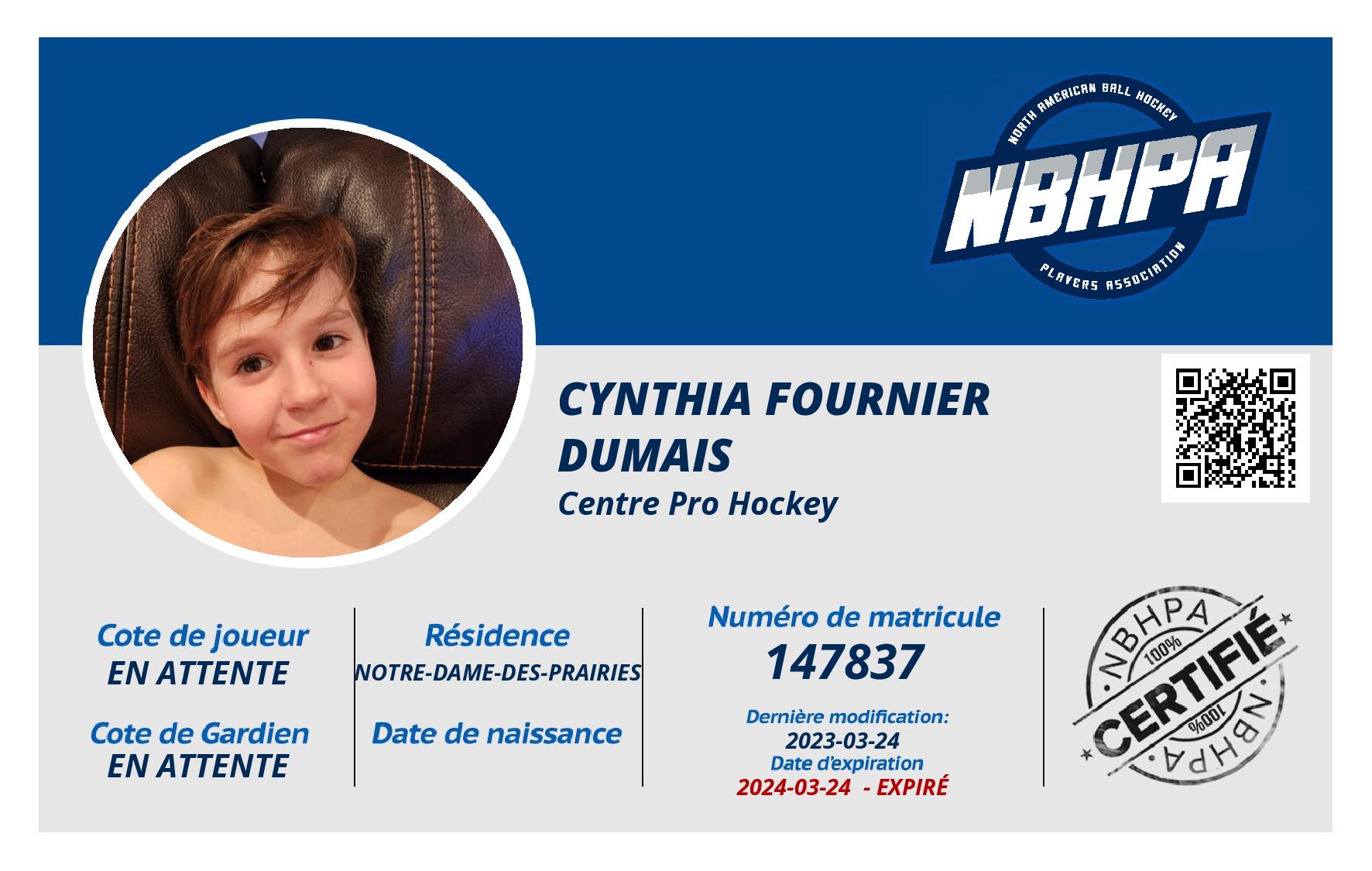 Cynthia Fournier Dumais