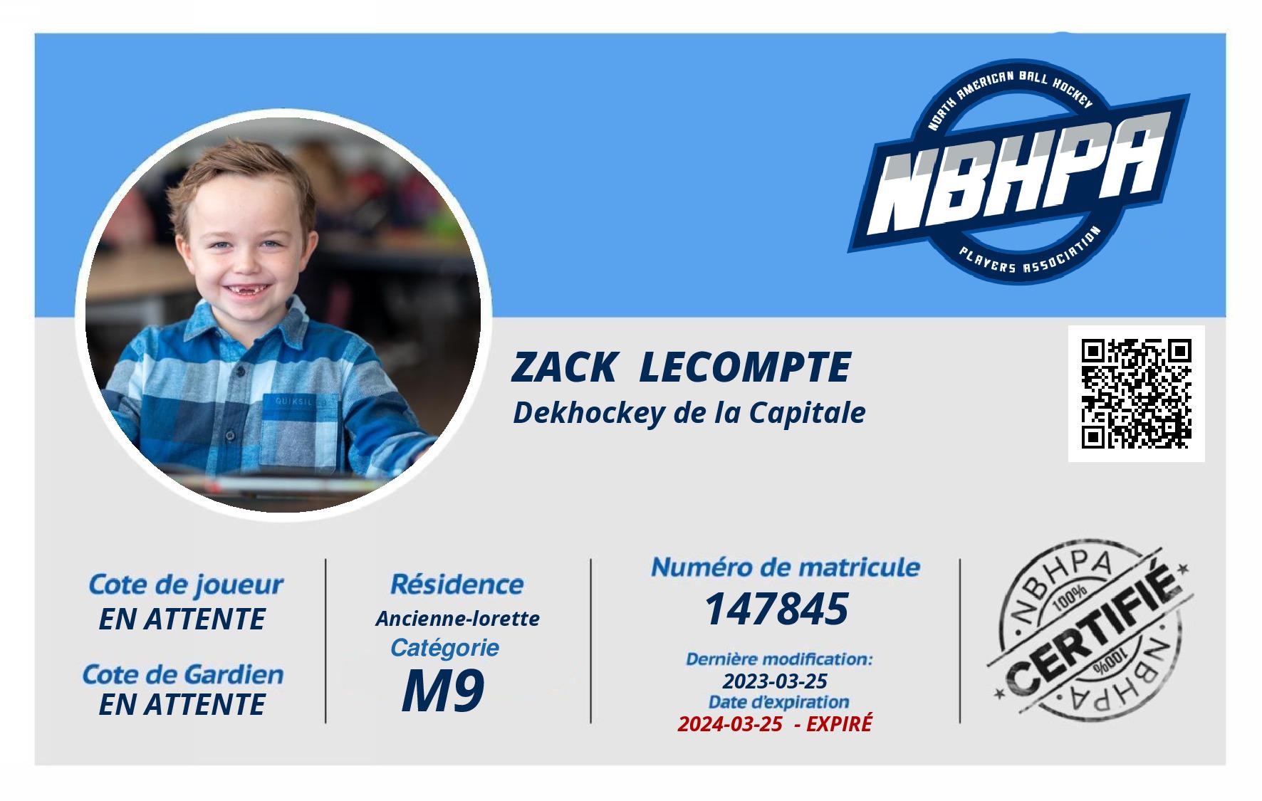 Zack  Lecompte 