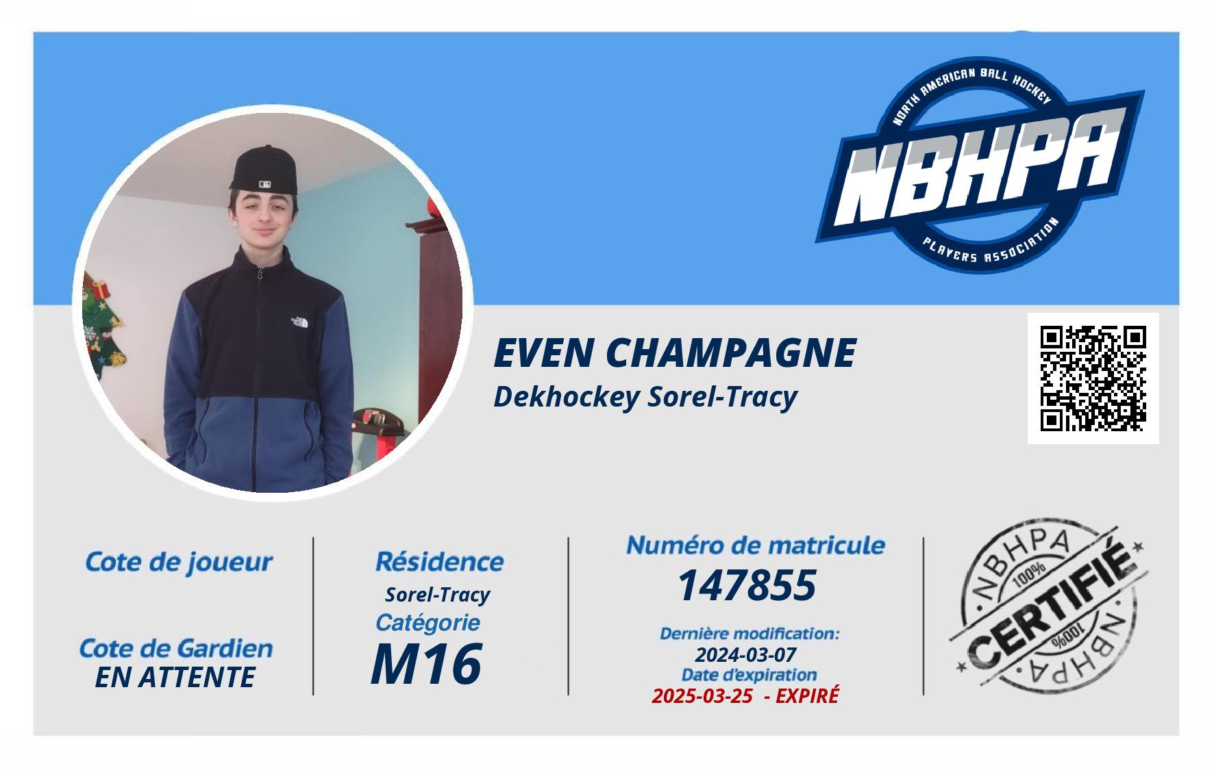 Even Champagne 