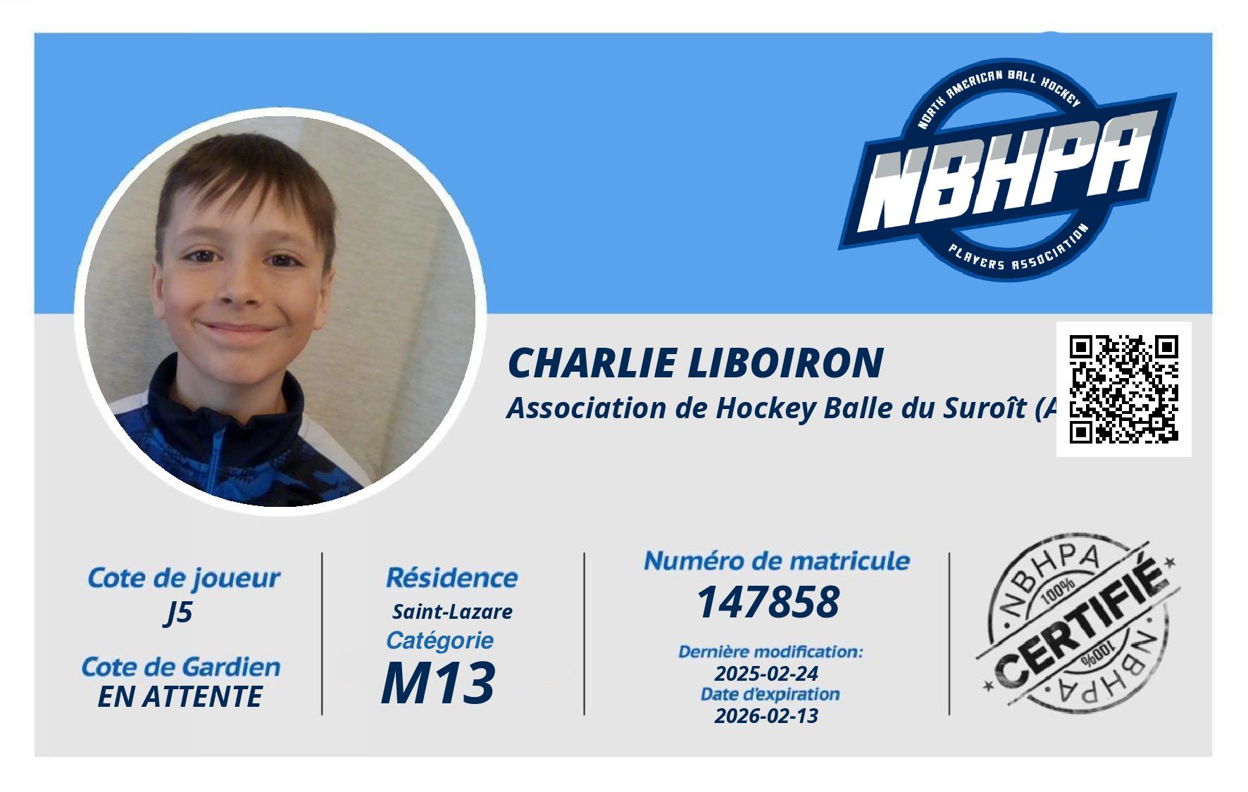 Charlie Liboiron