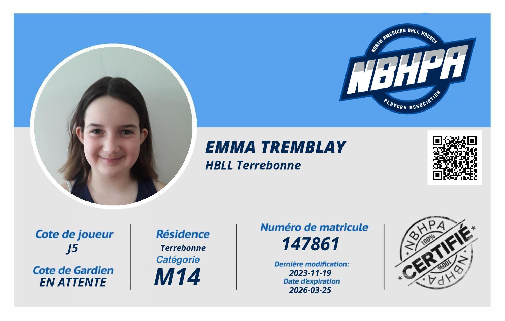 Emma Tremblay