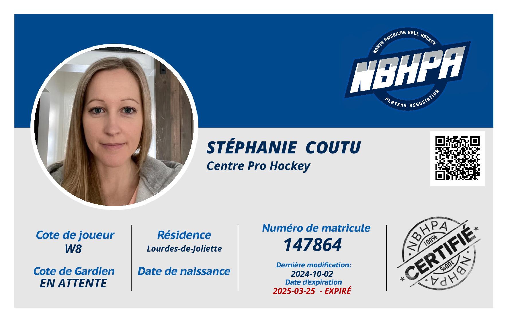 Stéphanie  Coutu
