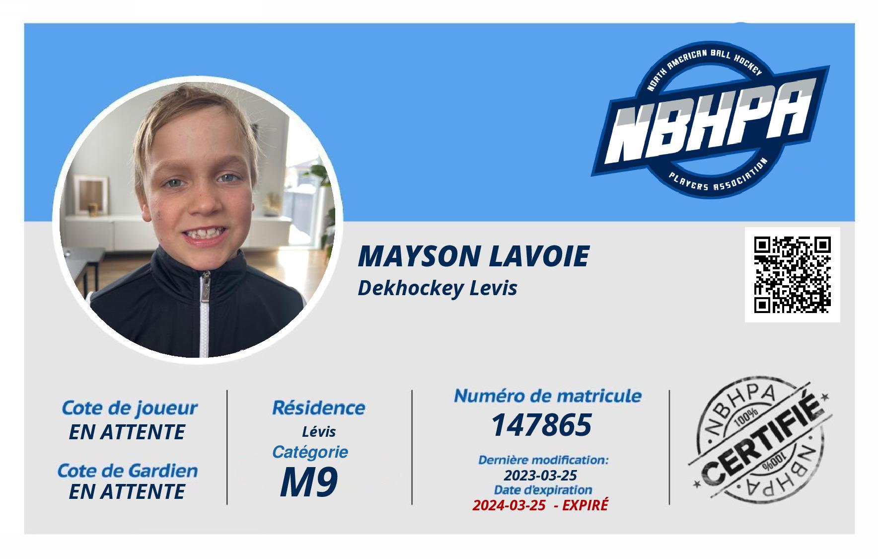 Mayson Lavoie