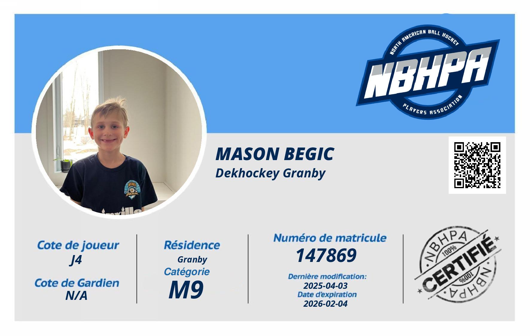 Mason Begic
