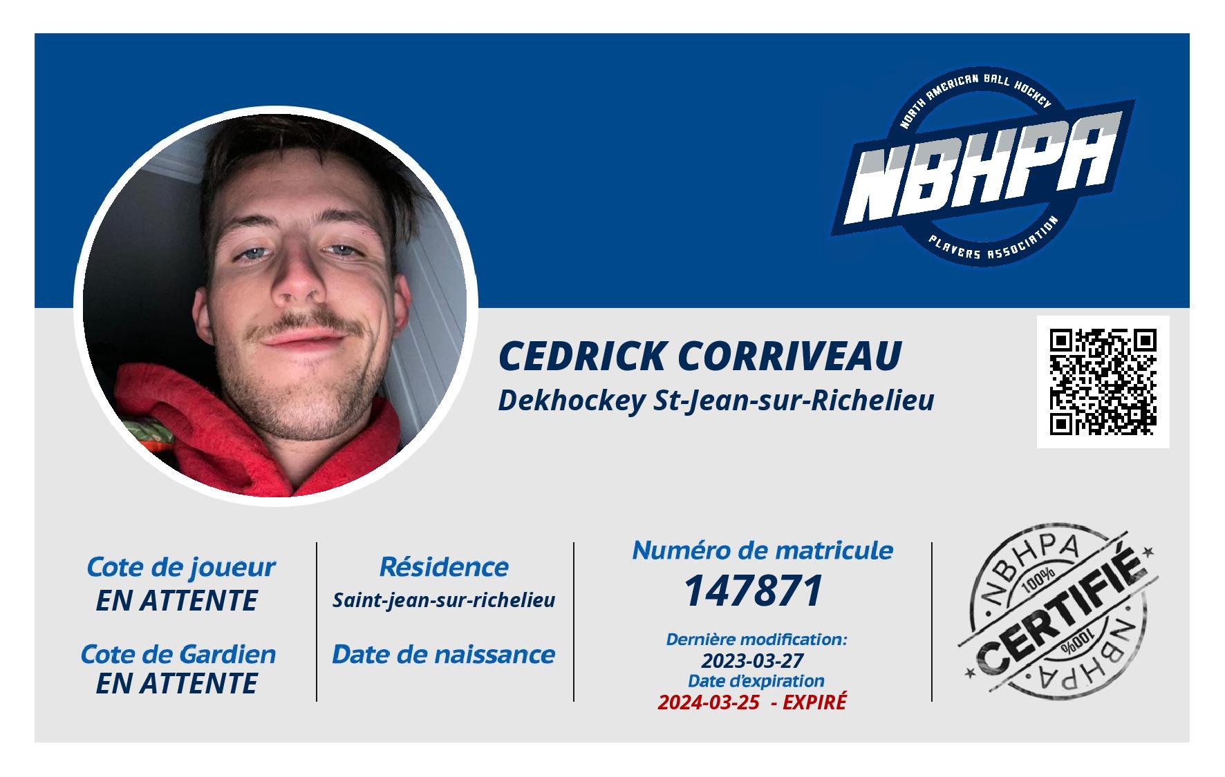 Cedrick Corriveau