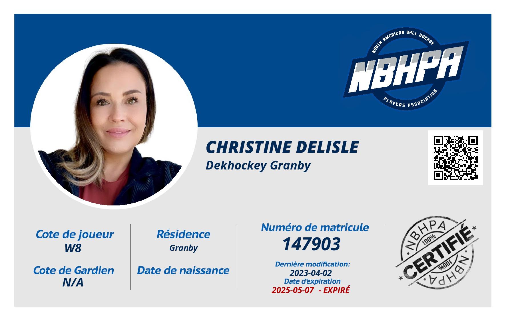 Christine Delisle