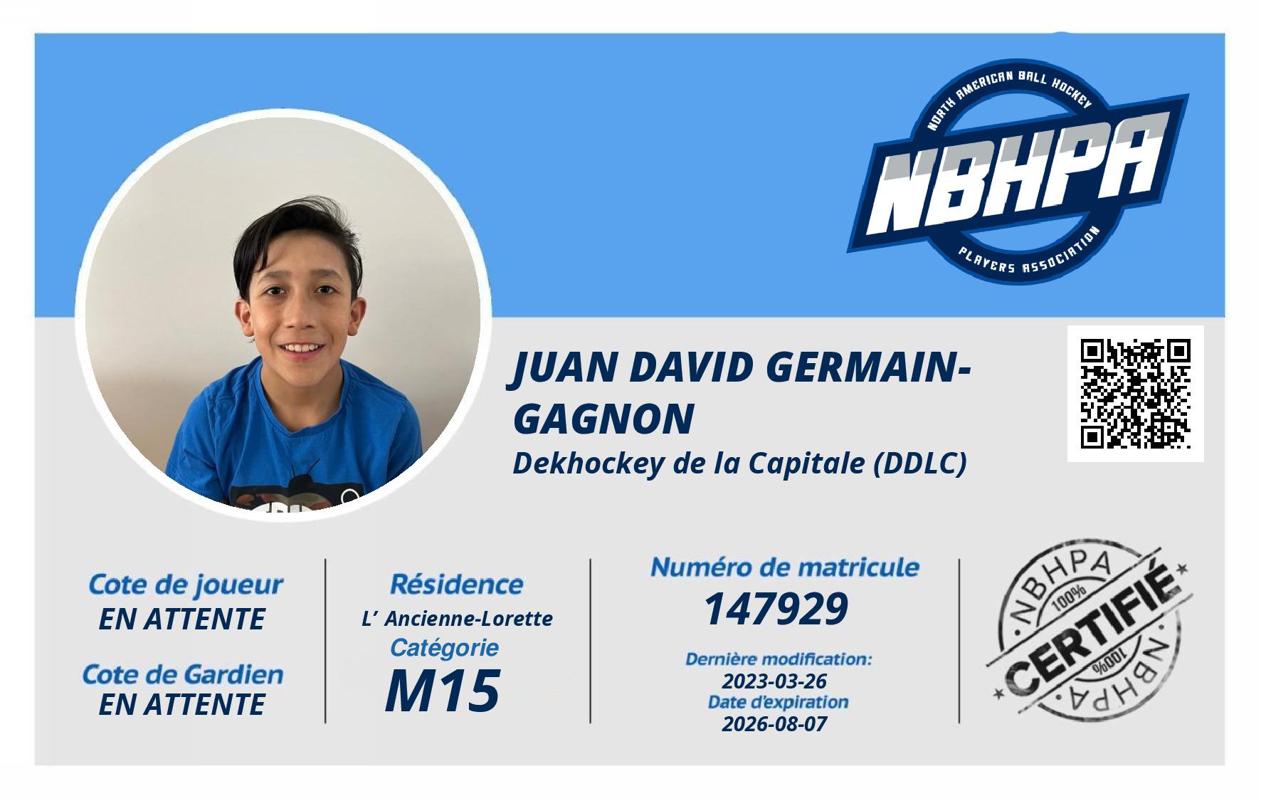 Juan David Germain-Gagnon 