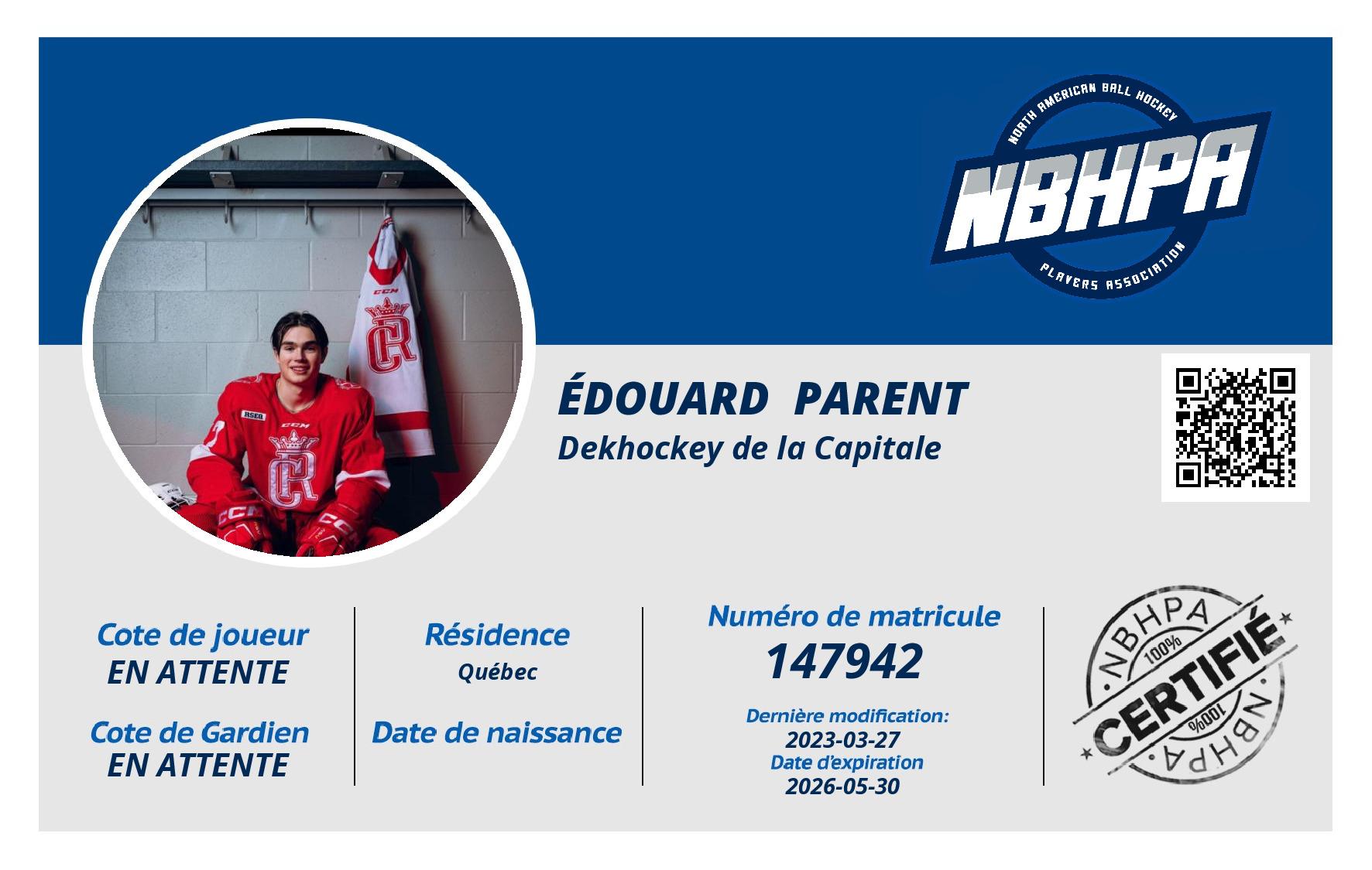 Édouard  Parent