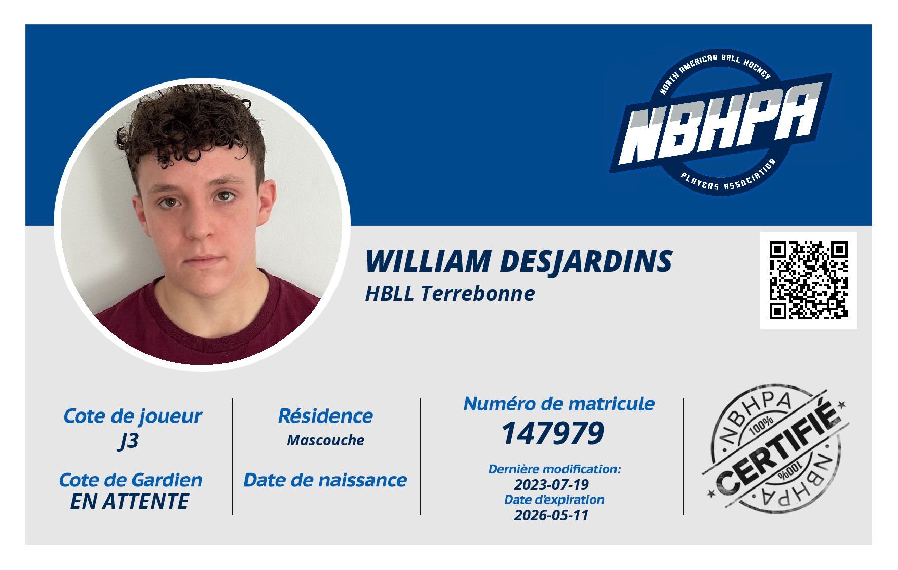 William Desjardins