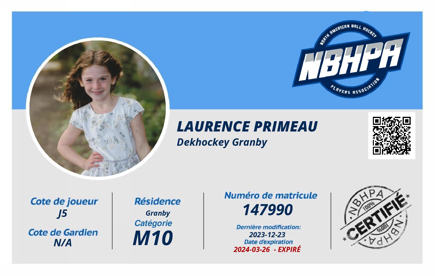 Laurence Primeau