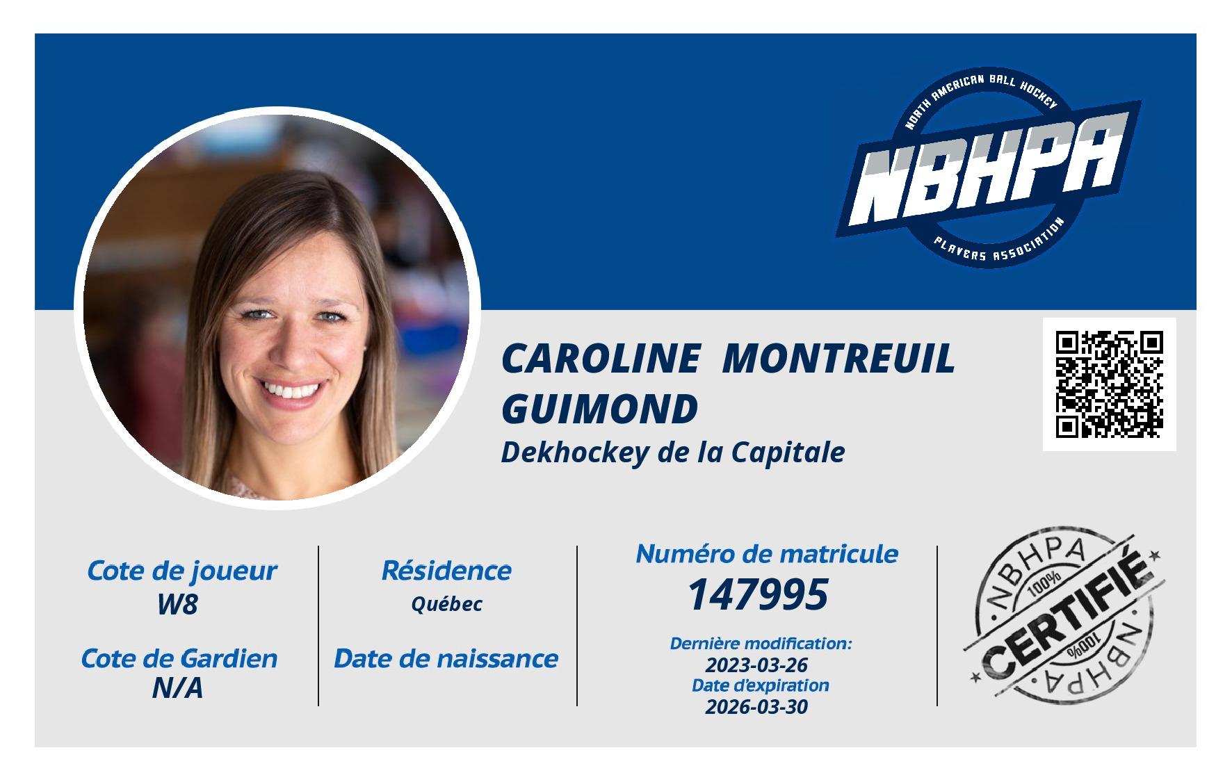 Caroline  Montreuil Guimond 