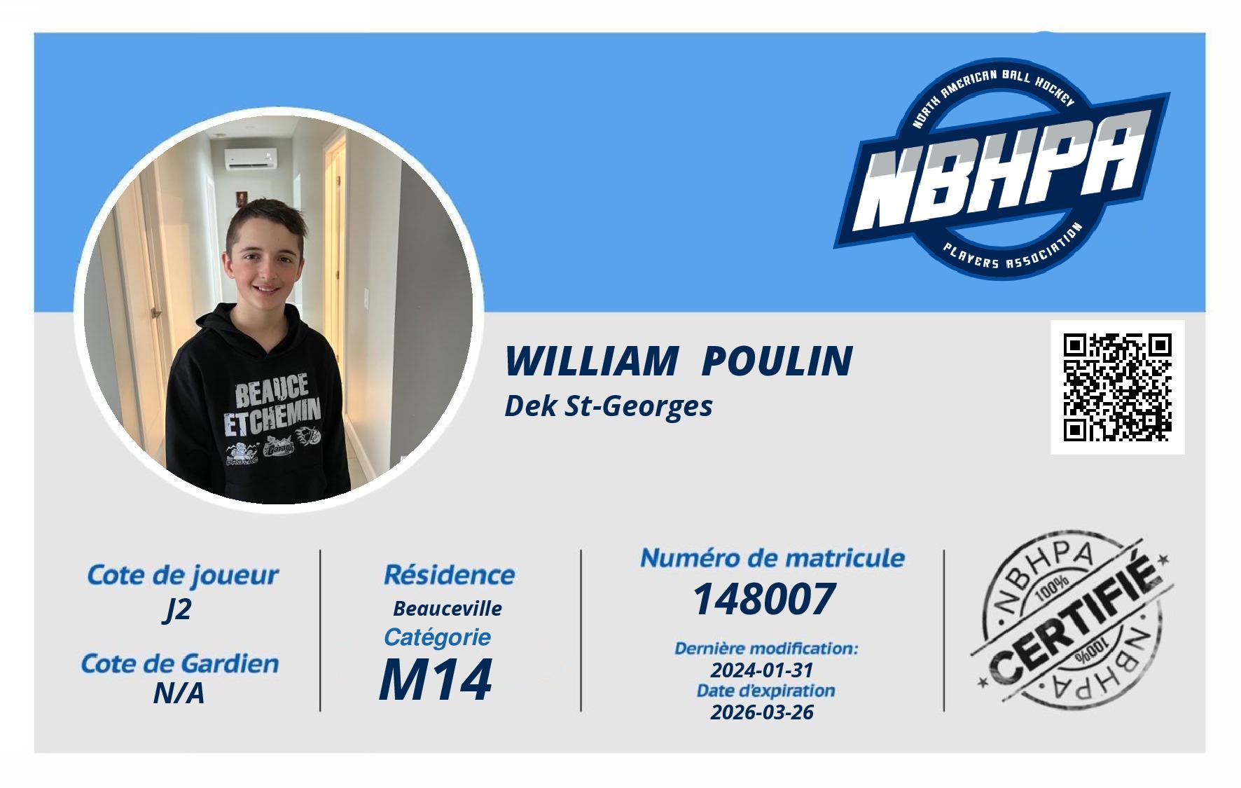 William  Poulin 