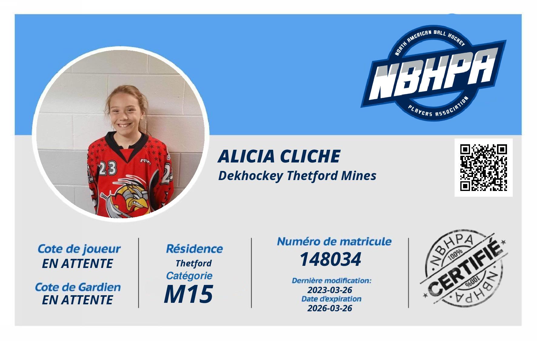 Alicia Cliche