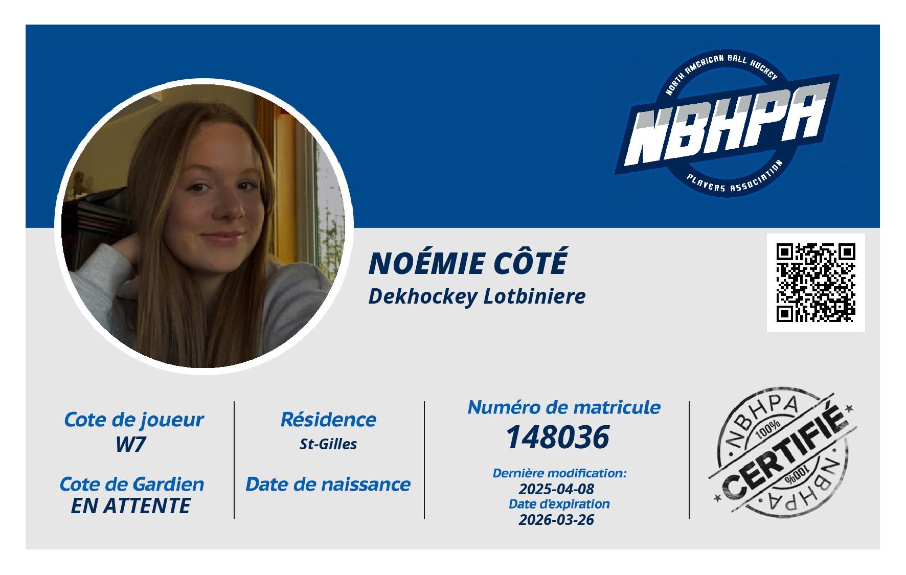 Noémie Côté