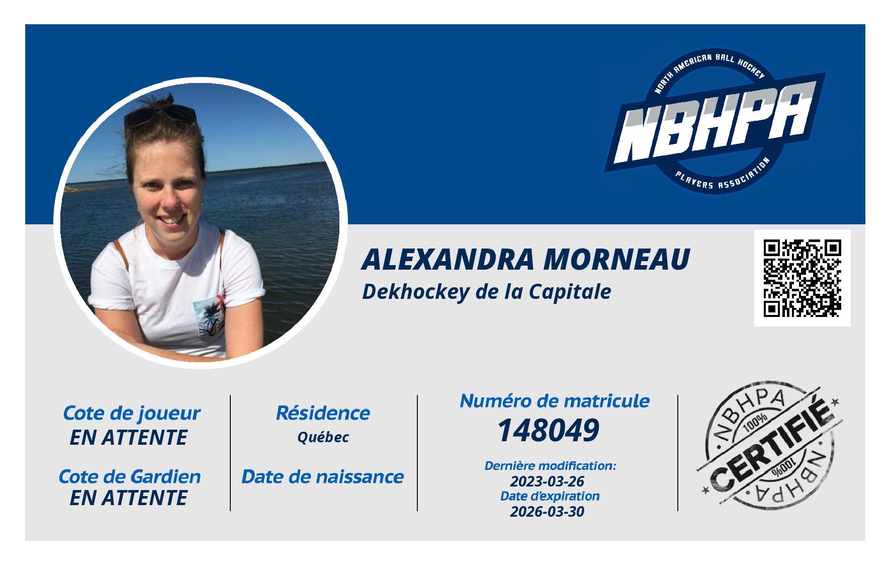 Alexandra Morneau