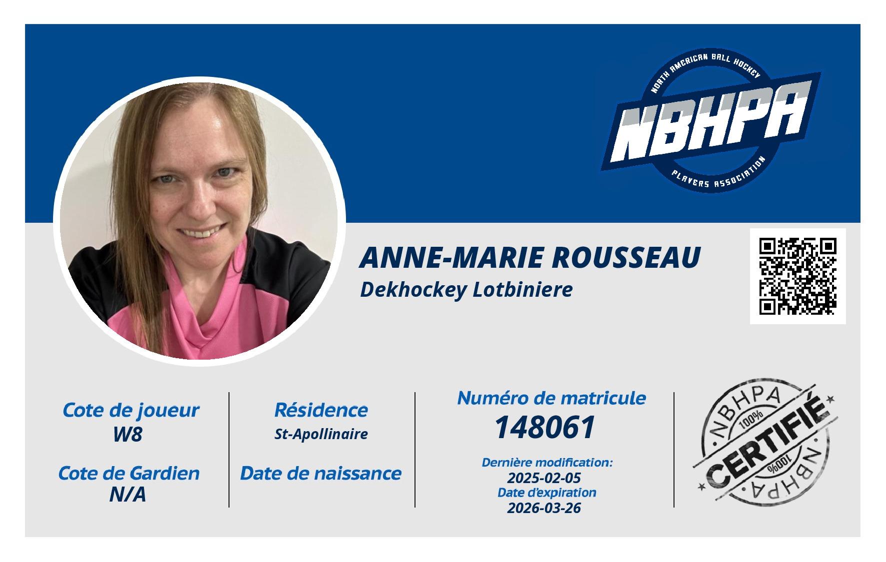 Anne-Marie Rousseau