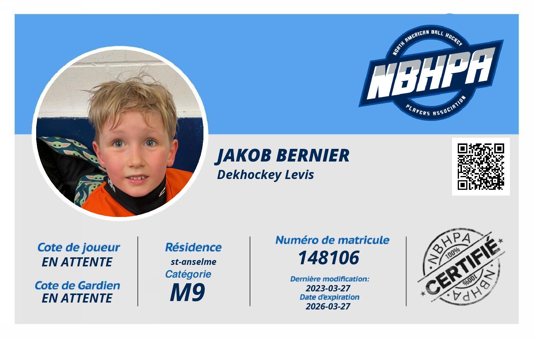 Jakob Bernier