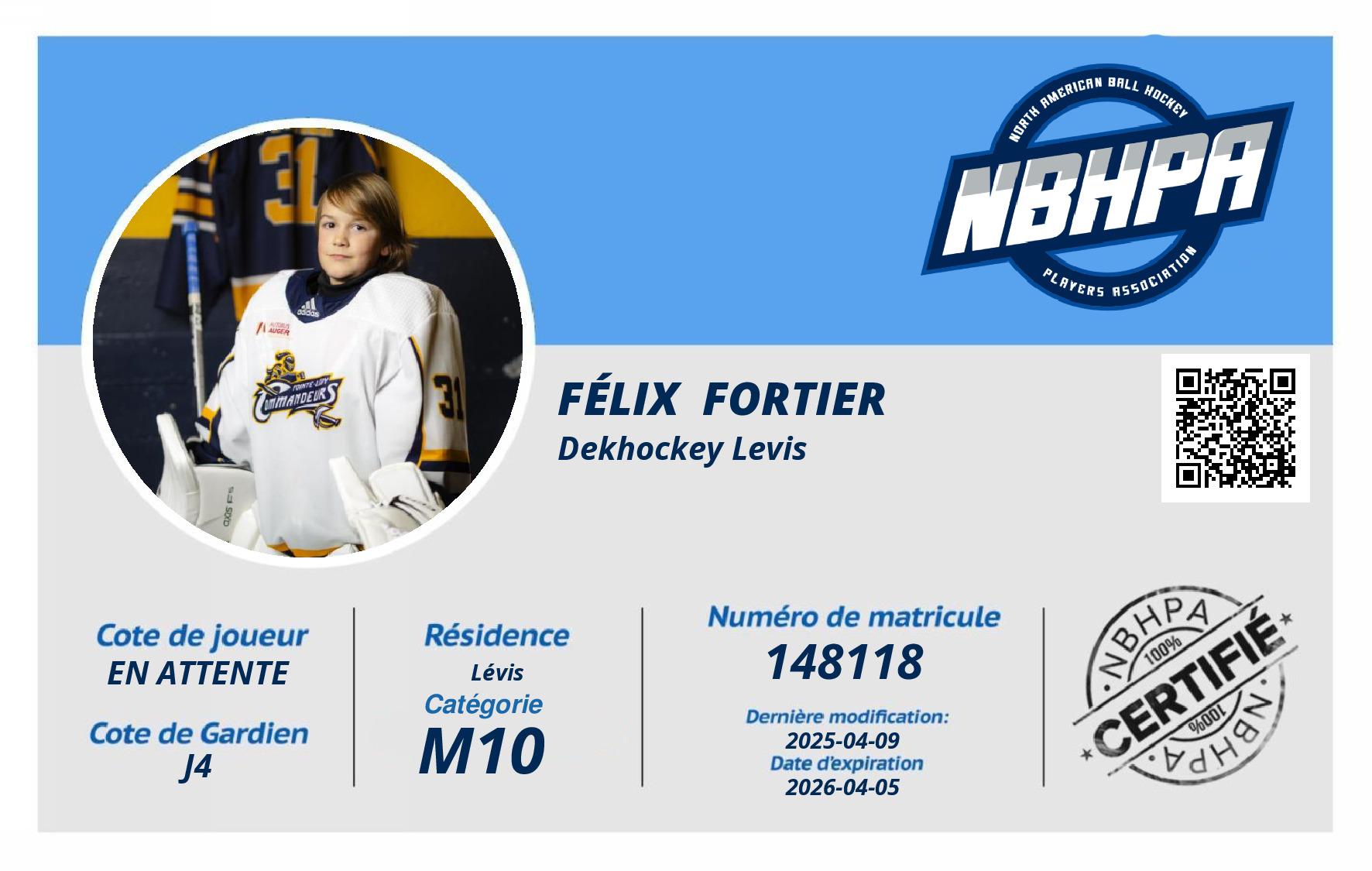 Félix  Fortier