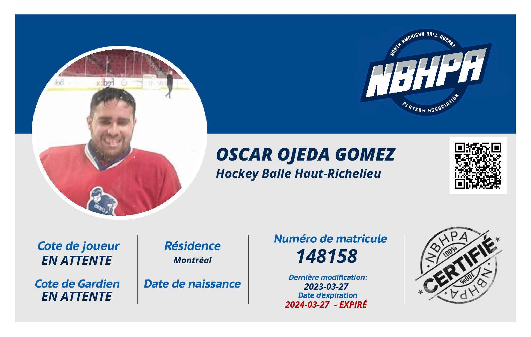 Oscar Ojeda Gomez