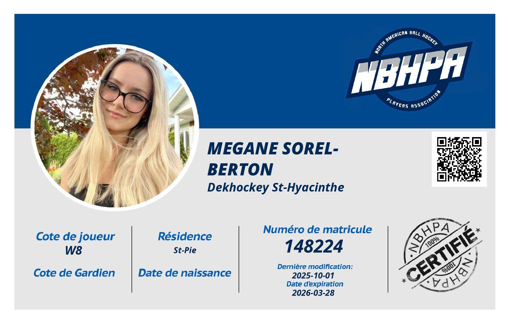 Megane Sorel-Berton