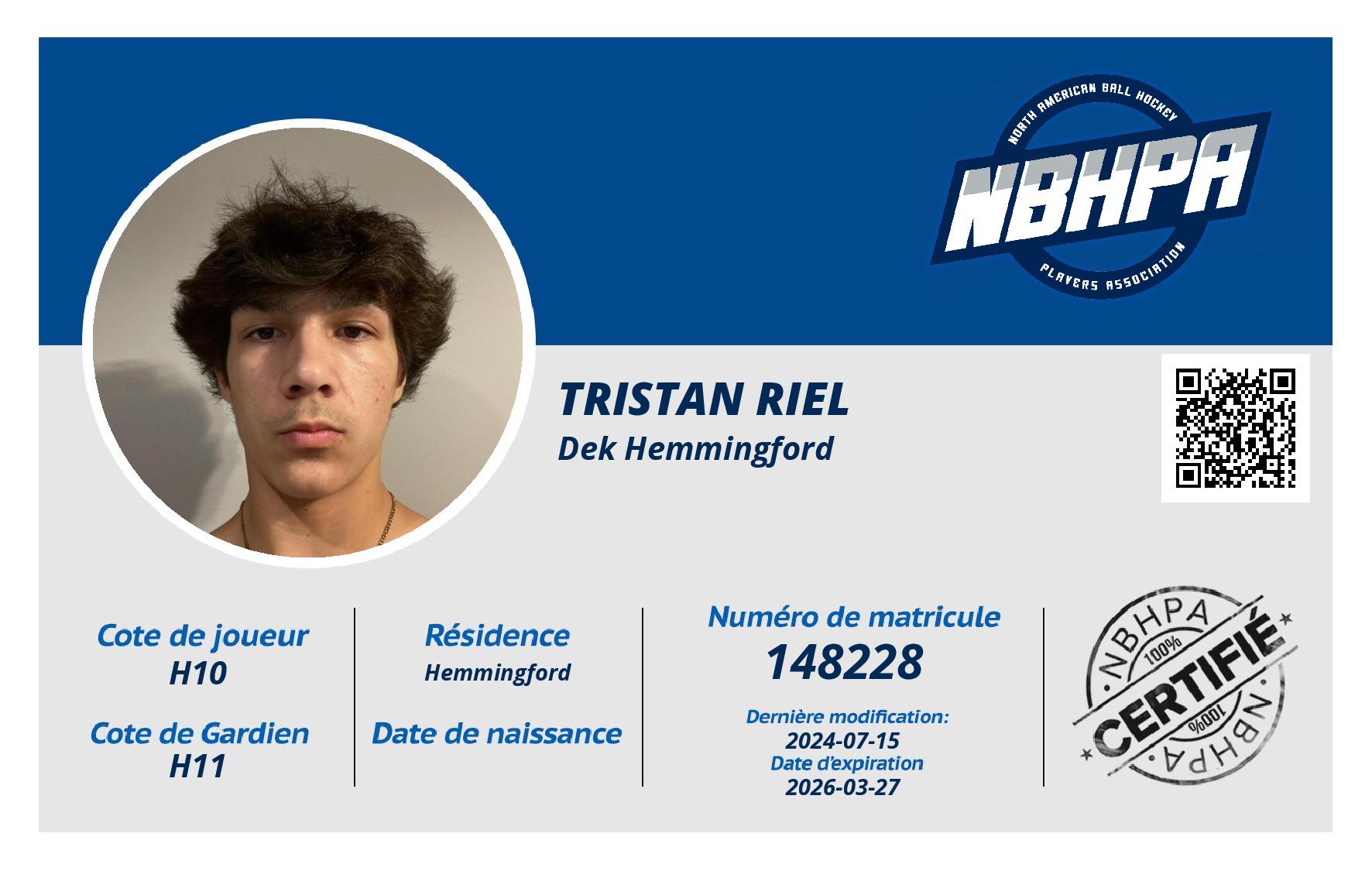 Tristan Riel