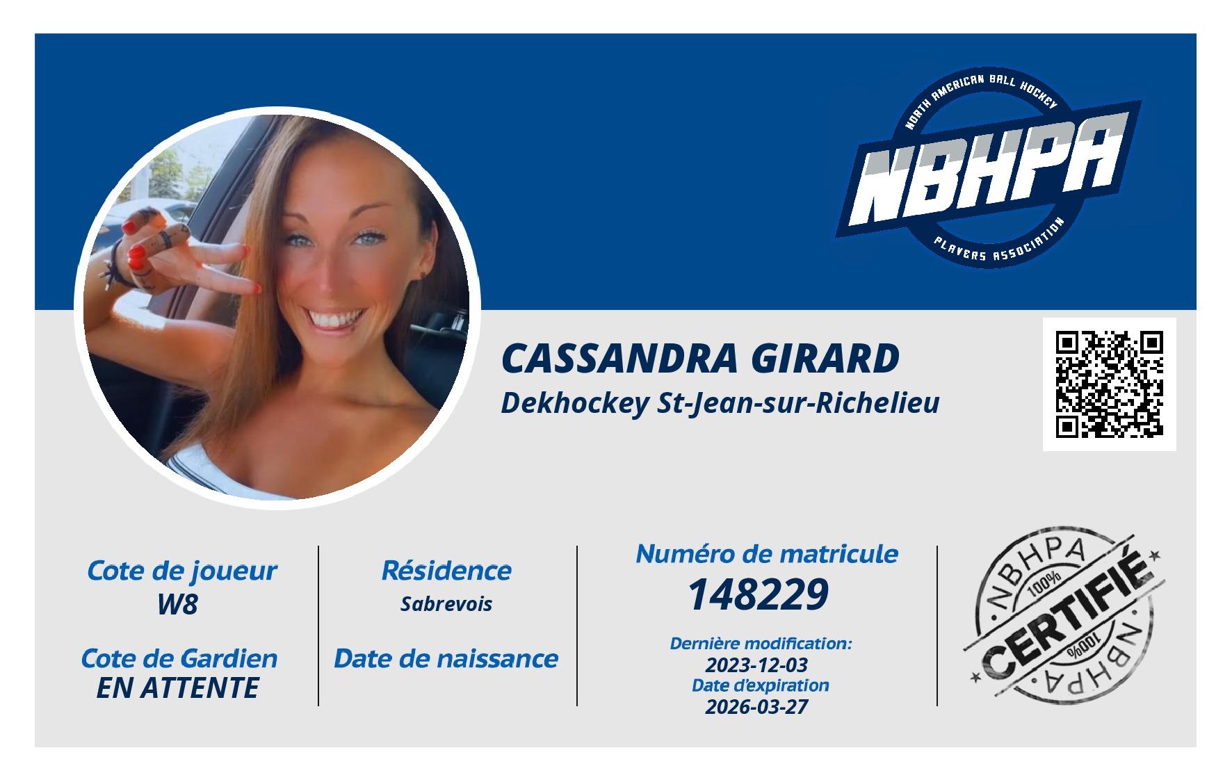 Cassandra Girard